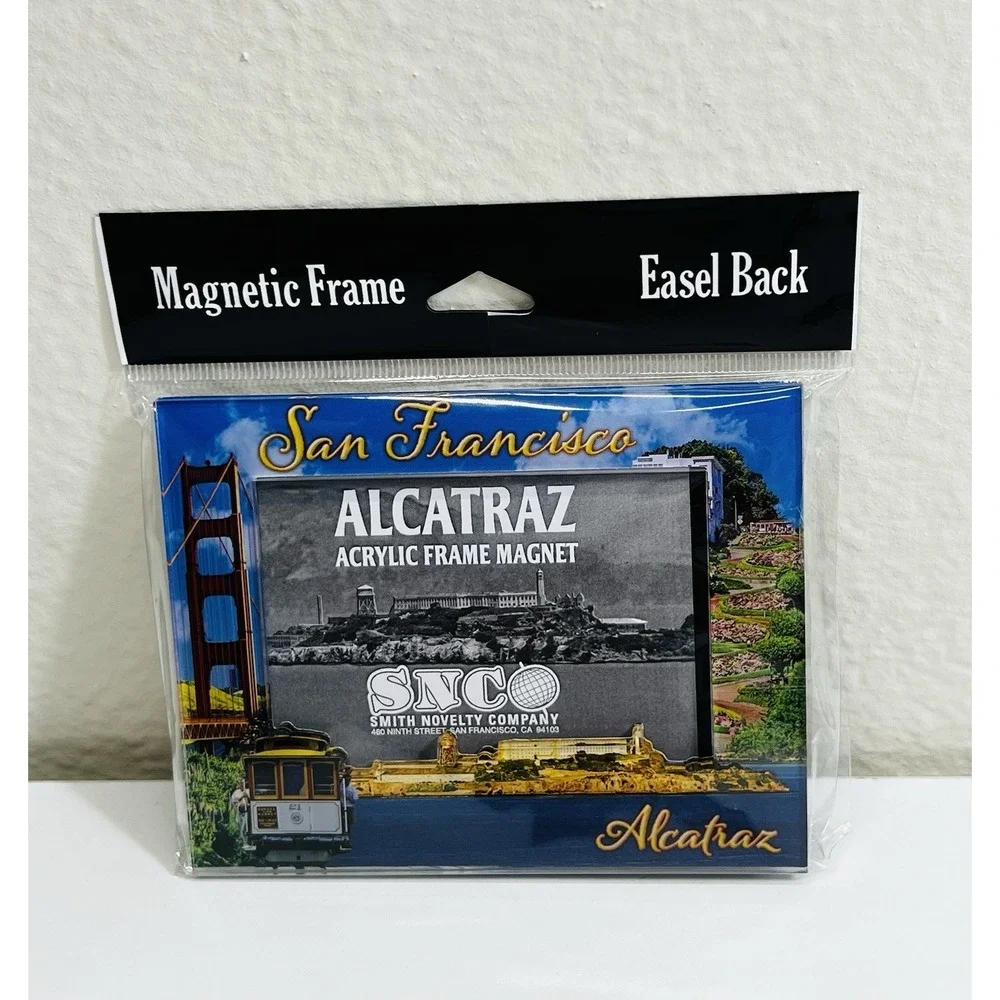 NEW San Francisco Alcatraz Photo Frame for 4